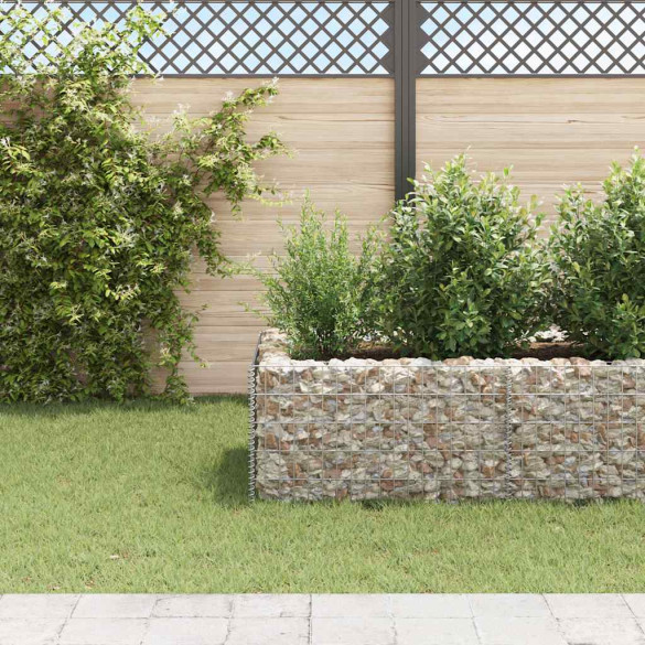 Strat Gabion Oțel 360x90x50 cm - Livrare Gratuită