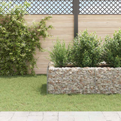 Strat Gabion Oțel 360x90x50 cm - Livrare Gratuită