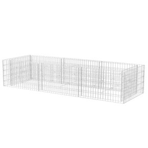 Strat Gabion Oțel Galvanizat 270x90x50 cm | Livrare Gratuită 2