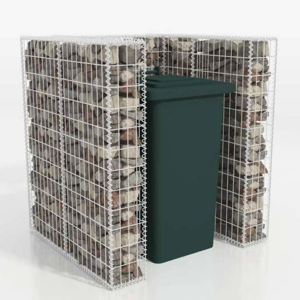 Gabion Oțel Pubelă 110x100x120 cm | Livrare Gratuită Gabion Oțel Pubelă 110x100x120 cm | Livrare Gratuită