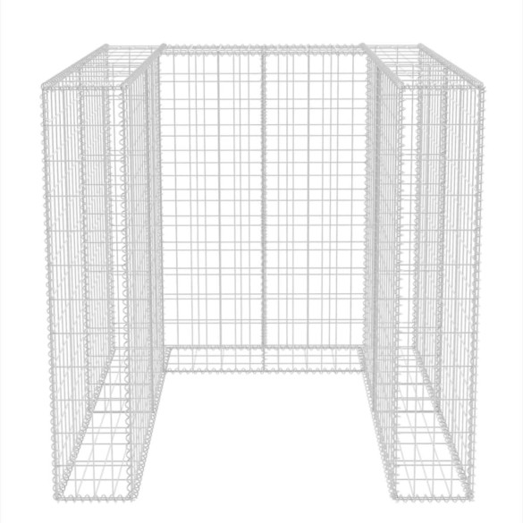 Gabion Oțel Pubelă 110x100x120 cm | Livrare Gratuită Gabion Oțel Pubelă 110x100x120 cm | Livrare Gratuită