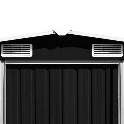 Șopron Metalic Antracit - Depozitare Sigură Grădină