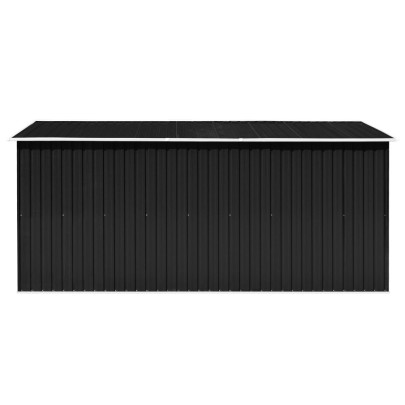Șopron Metalic Grădină 257x392x181 cm - Antracit