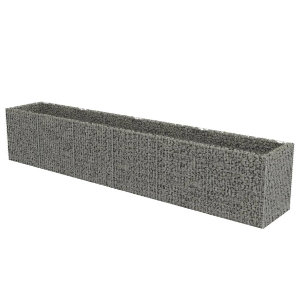 Strat Gabion Oțel Galvanizat 540x90x100cm - Rezistent