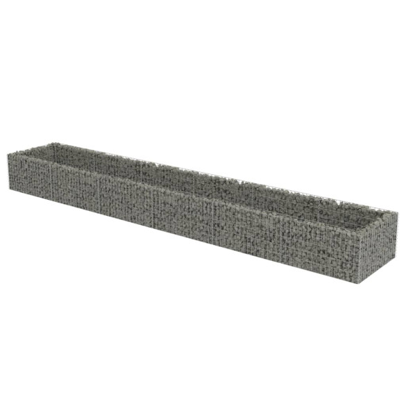 Strat Gabion Oțel Galvanizat 540x90x50 cm - Livrare Gratuită