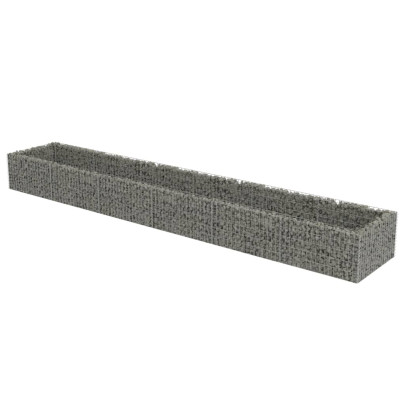 Strat Gabion Oțel Galvanizat 540x90x50 cm - Livrare Gratuită