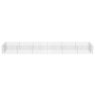 Strat Gabion Oțel Galvanizat 540x90x50 cm - Livrare Gratuită