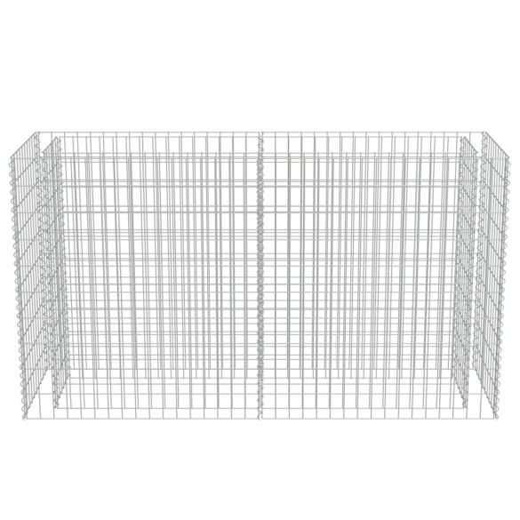 Strat Gabion Oțel Galvanizat 180x50x100 cm - Livrare Gratuită