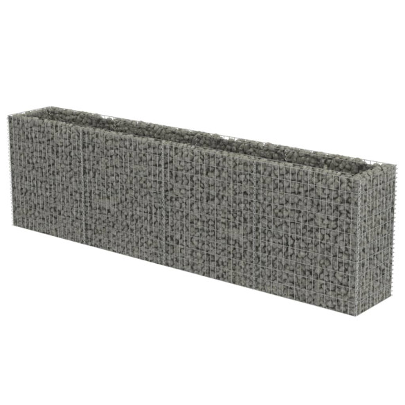 Strat Gabion Oțel Galvanizat 360x50x100 cm - Livrare Gratuită