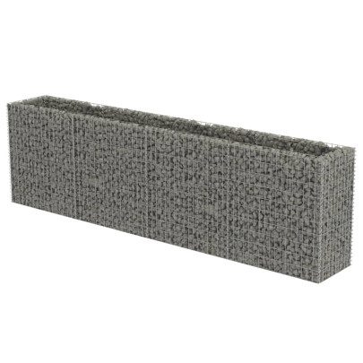 Strat Gabion Oțel Galvanizat 360x50x100 cm - Livrare Gratuită