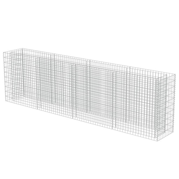 Strat Gabion Oțel Galvanizat 360x50x100 cm - Livrare Gratuită