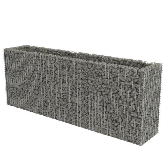 Strat Ridicat Gabion 270x50x100 cm - Oțel Galvanizat