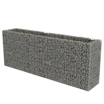 Strat Ridicat Gabion 270x50x100 cm - Oțel Galvanizat