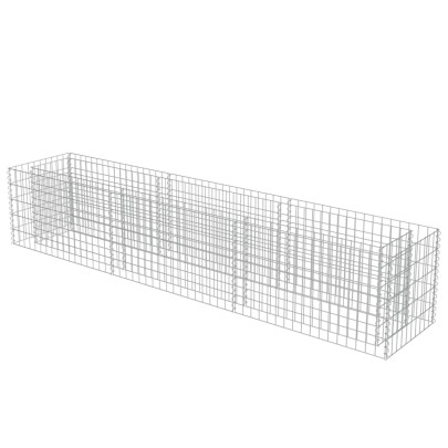 Strat Gabion Înălțat 270x50x50 cm - Oțel Galvanizat Rezistent