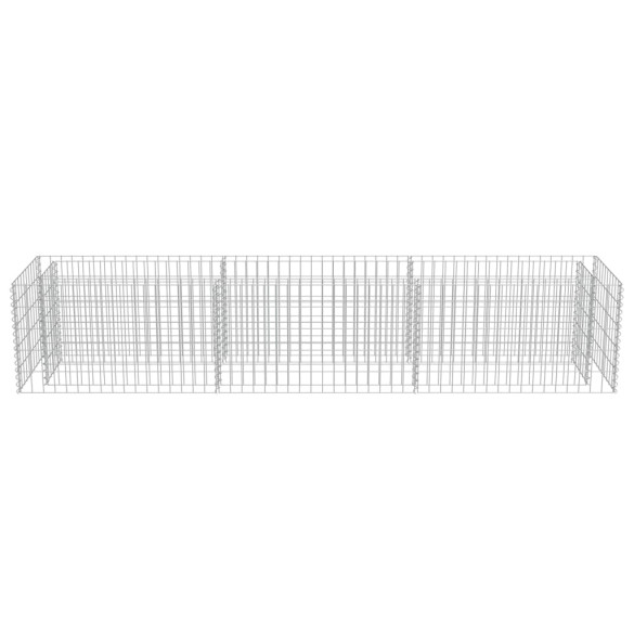 Strat Gabion Înălțat 270x50x50 cm - Oțel Galvanizat Rezistent