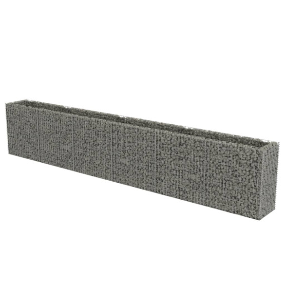 Strat Înălțat Gabion Oțel Galvanizat 540x50x100 cm