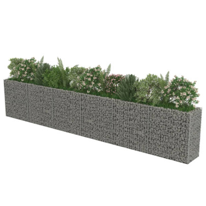 Strat Înălțat Gabion Oțel Galvanizat 540x50x100 cm