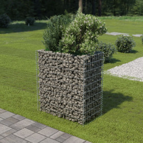 Strat Înălțat Gabion 90x50x100 cm - Oțel Galvanizat