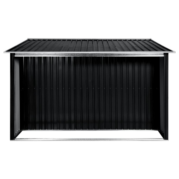 Șopron Grădină Metalic cu Uși Glisante - Antracit