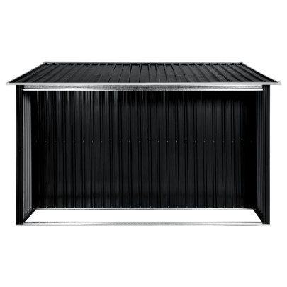 Șopron Grădină Metalic cu Uși Glisante - Antracit