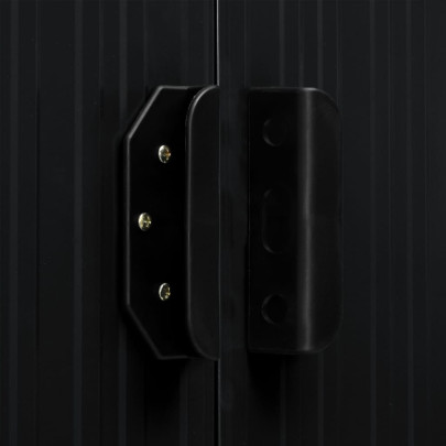 Șopron Grădină Metalic cu Uși Glisante - Antracit