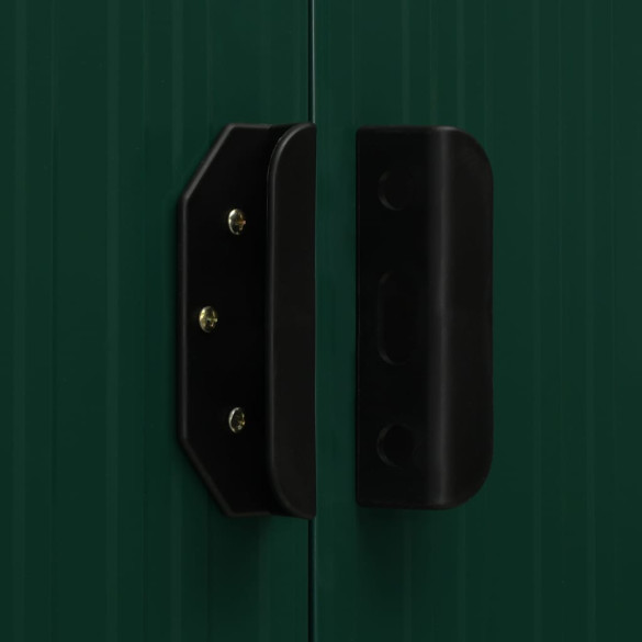 Șopron Grădină Acoperiș Extins - Verde 346x193cm - Oțel