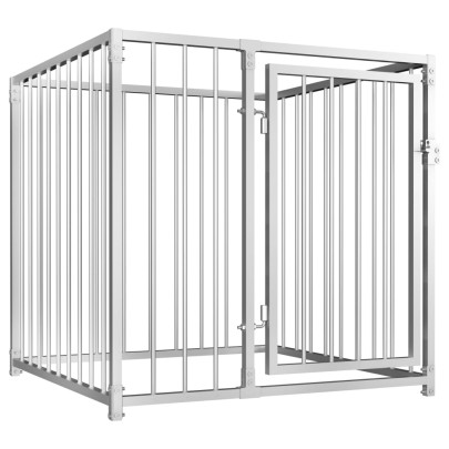 Padoc de câini pentru exterior - 100 x 100 x 100 cm