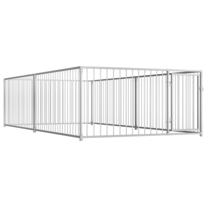 Padoc de câini pentru exterior - 200 x 400 x 100 cm