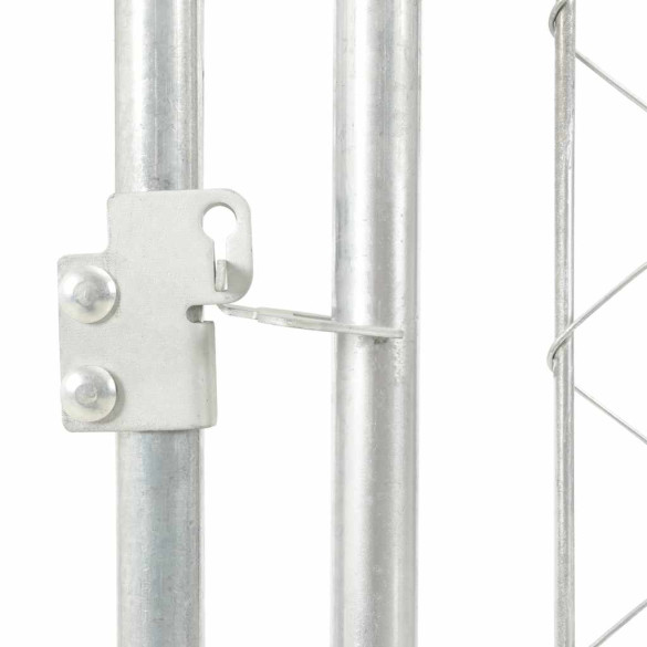 Padoc Câini Exterior cu Acoperiș - 200x100x125 cm