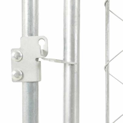 Padoc Câini Exterior cu Acoperiș - 200x100x125 cm