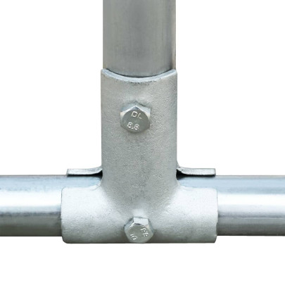 Coteț Păsări Oțel Galvanizat 5x1x1.5m - Livrare Gratuită