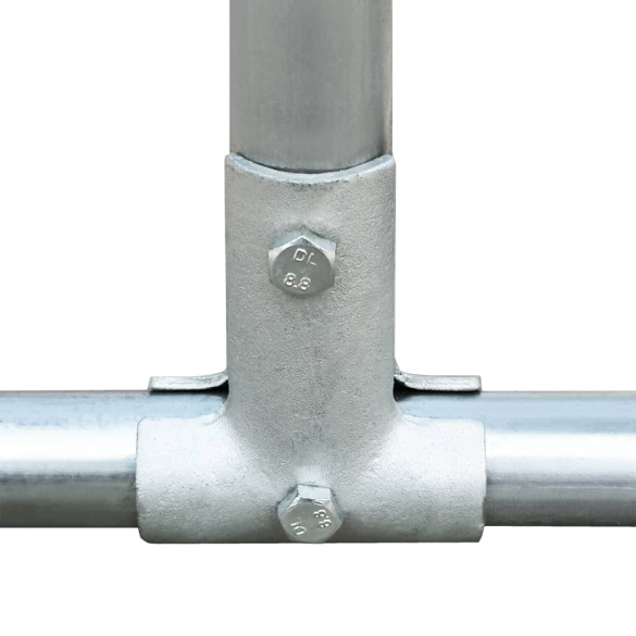 Coteț Păsări Oțel Galvanizat 5x1x1.5m - Livrare Gratuită