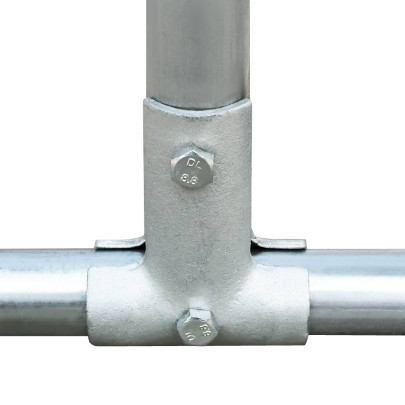 Coteț Păsări Oțel Galvanizat 5x1x1.5m - Livrare Gratuită