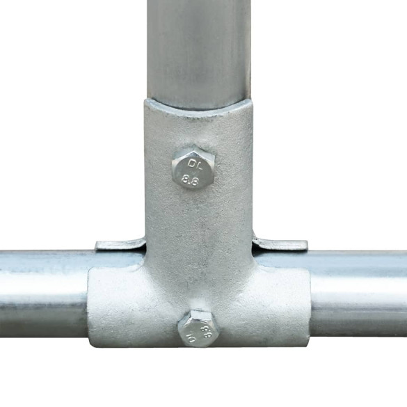 Coteț Păsări Oțel Galvanizat 10x2x2m - Livrare Gratuită