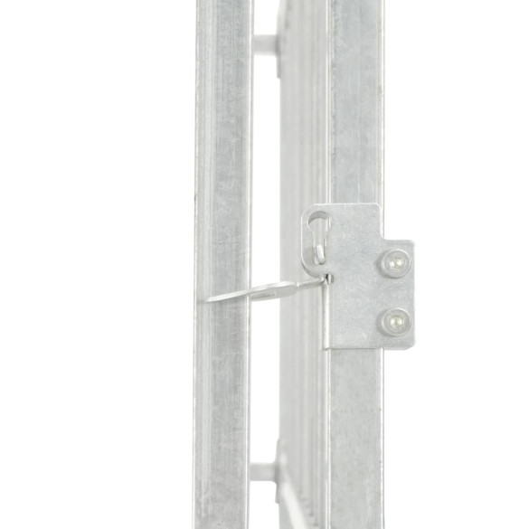 Padoc Câini Exterior cu Acoperiș - 450x150x200 cm