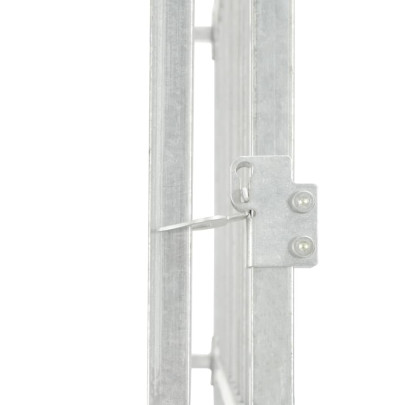 Padoc Câini Exterior cu Acoperiș - 450x150x200 cm