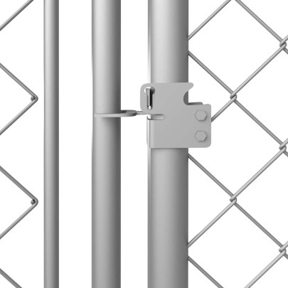 Padoc Exterior Câini Mare 32 m² | Acoperiș PE | Oțel Galvanizat