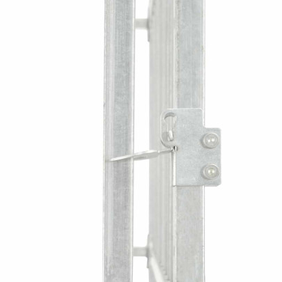 Padoc Exterior Câini cu Prelată - 382x192x225 cm