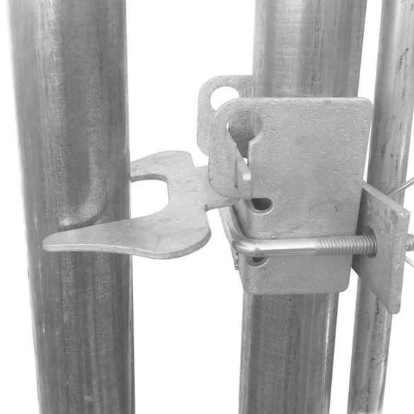 Padoc Exterior Acoperit pentru Câini - 382x382x225 cm