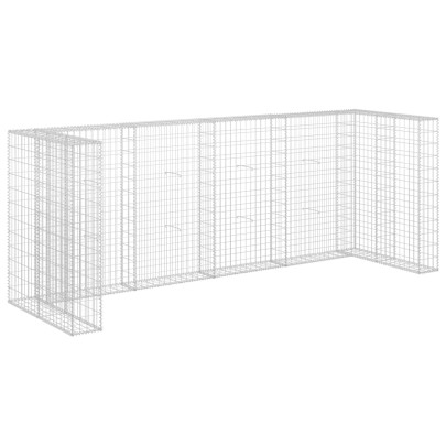 Perete Gabion Pubele - Oțel Galvanizat 320x100x120 cm