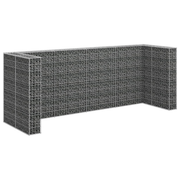 Perete Gabion Pubele - Oțel Galvanizat 320x100x120 cm