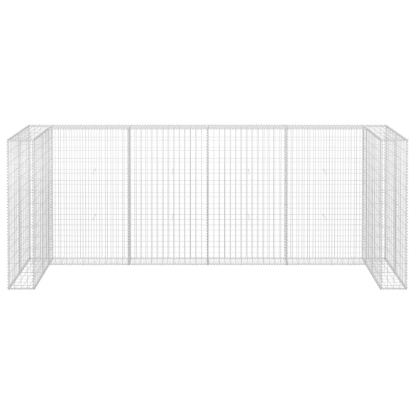 Perete Gabion Pubele - Oțel Galvanizat 320x100x120 cm