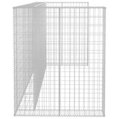 Perete Gabion Pubele - Oțel Galvanizat 320x100x120 cm