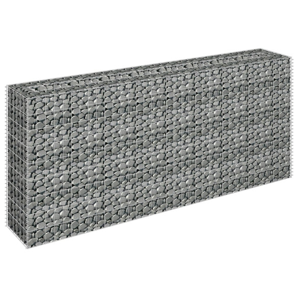 Strat Înălțat Gabion 180x30x90cm - Oțel Galvanizat Rezistent