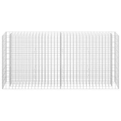 Strat Înălțat Gabion 180x30x90cm - Oțel Galvanizat Rezistent