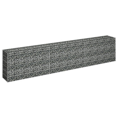 Strat Înălțat Gabion Oțel Galvanizat 270x30x60 cm