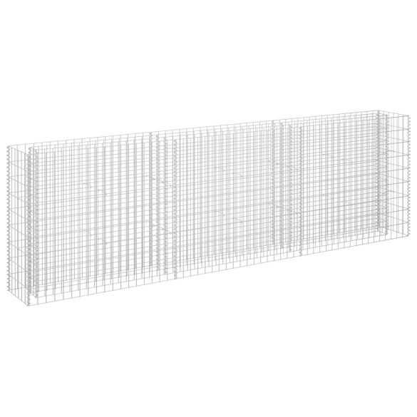 Strat Înălțat Gabion 270x30x90cm - Oțel Galvanizat