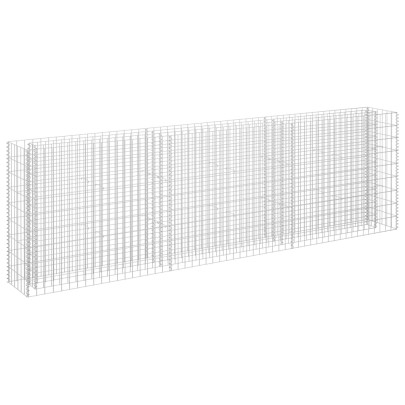 Strat Înălțat Gabion 270x30x90cm - Oțel Galvanizat