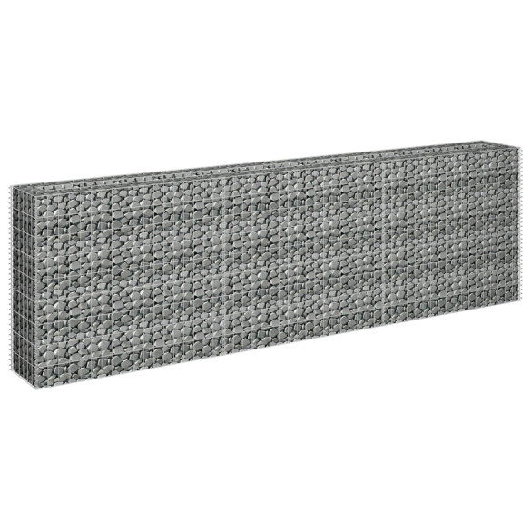 Strat Înălțat Gabion 270x30x90cm - Oțel Galvanizat