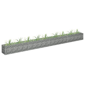Strat Gabion Oțel Inoxidabil 360x30x30 cm - Livrare Gratuită